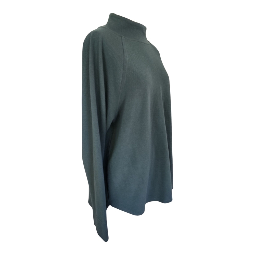 AVA & VIV Mock Neck Long Sleeve Knit Top Size 1X - Picture 2 of 10